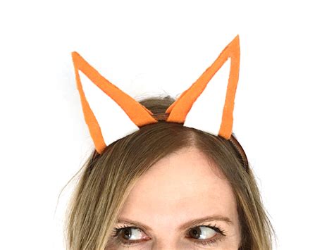 fox costume ears|fox ears outline.